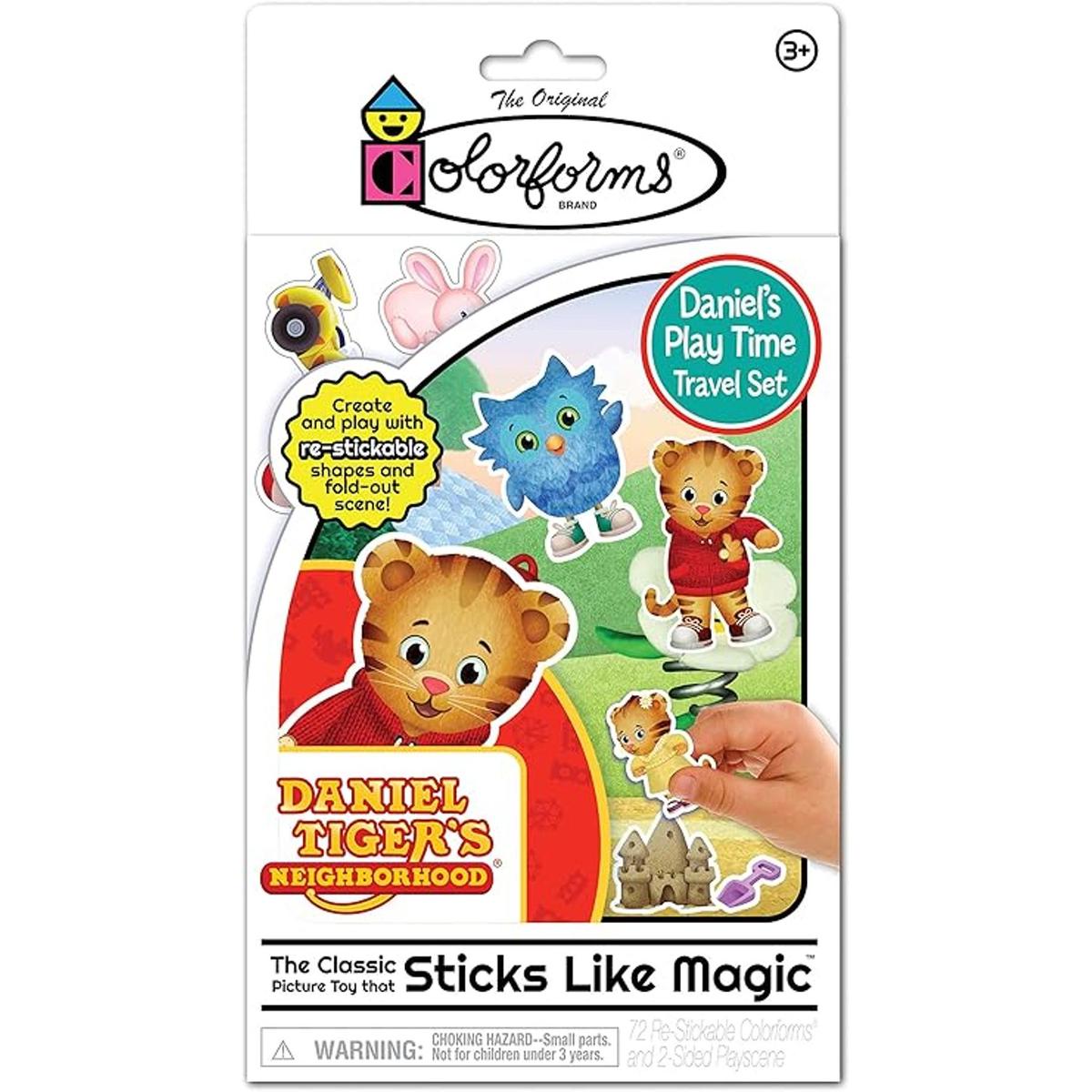 Colorforms Juego de viaje Daniel Tiger