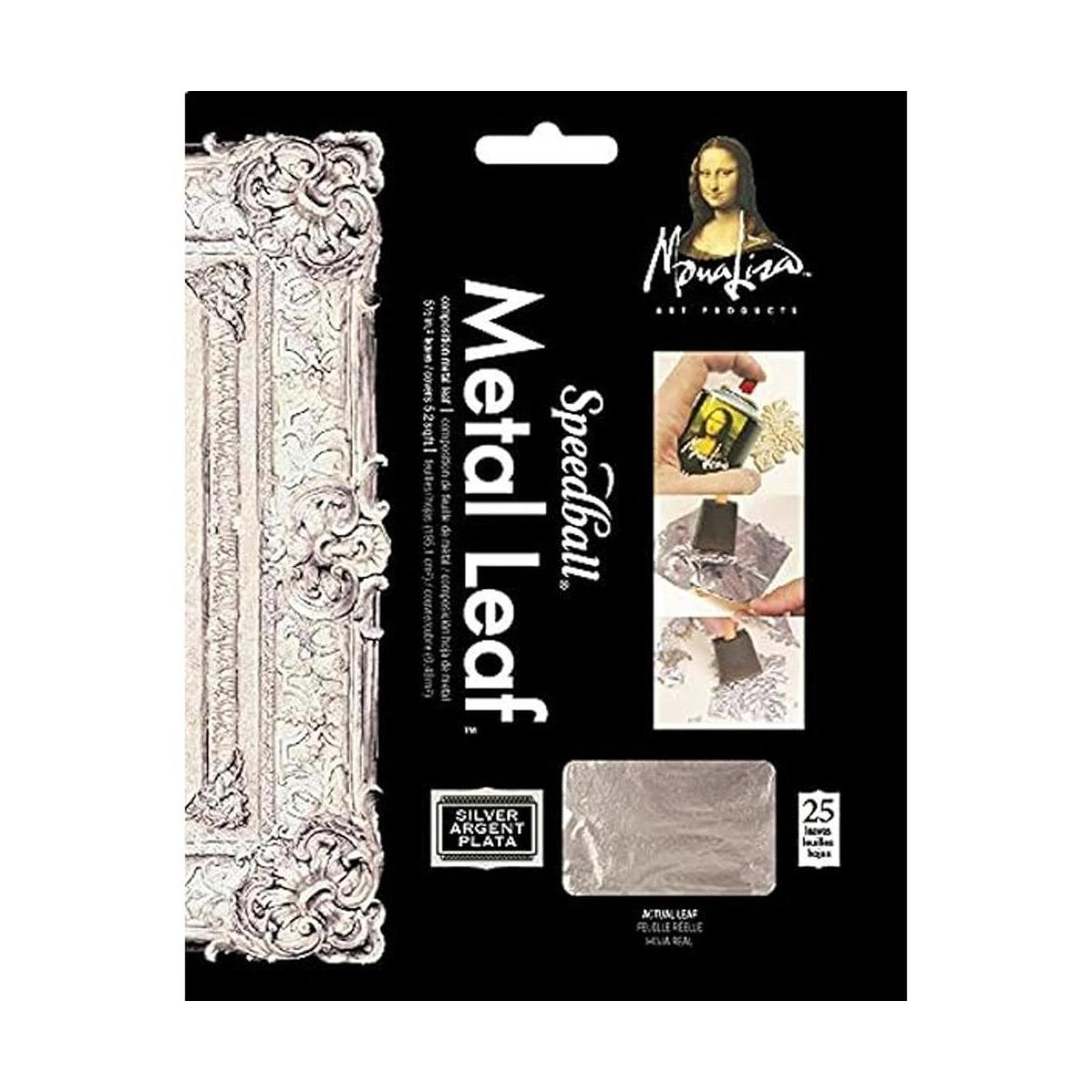Speedball Art Productos leafing Hojas 5.5 x 5.5 25 por