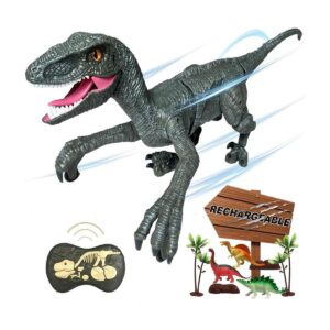 Juguetes de dinosaurio de control remoto para niños robot_1