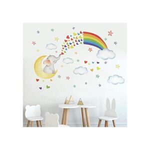 Runtoo Adhesivos decorativos para pared con diseño de_1