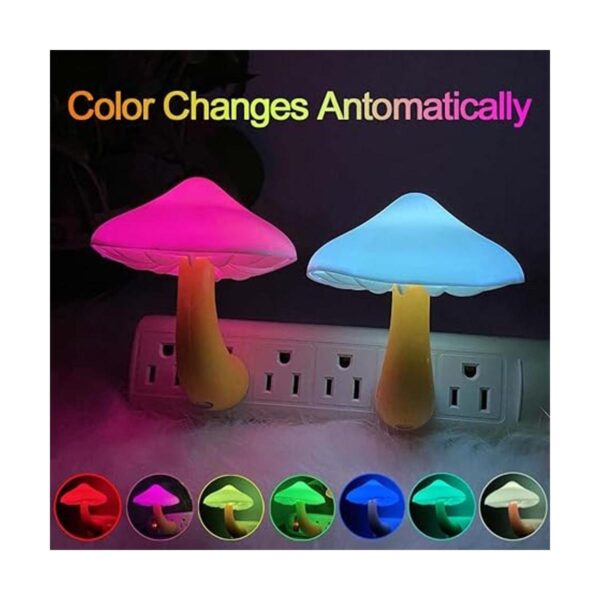 UTLK Lámpara LED de noche de hongos con sensor de_2