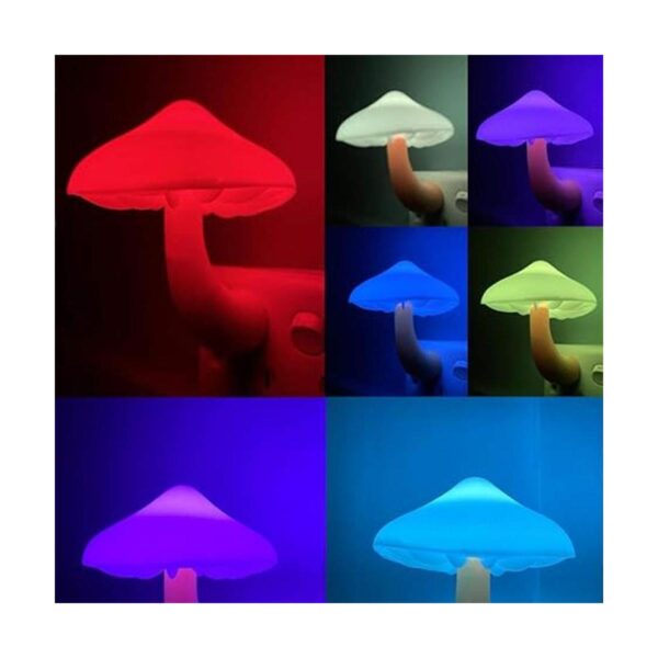 UTLK Lámpara LED de noche de hongos con sensor de_4
