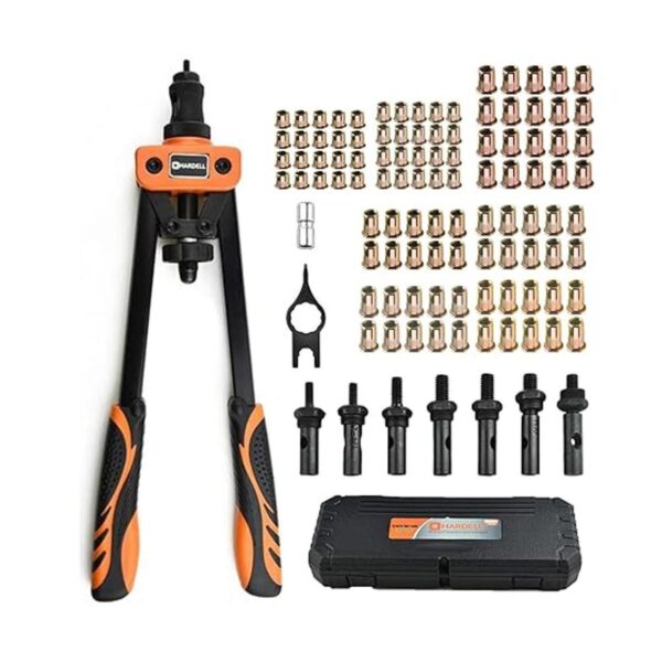 HARDELL Kit de remachadora de tuercas de 14 pulgadas_2