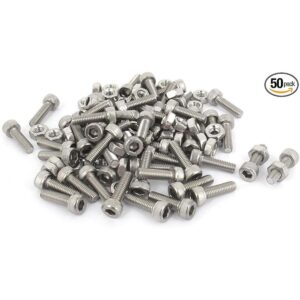 uxcell A15071700ux0451 Juego de tornillos con cabeza_1