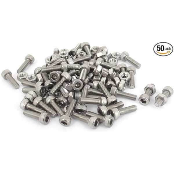 uxcell A15071700ux0451 Juego de tornillos con cabeza_1