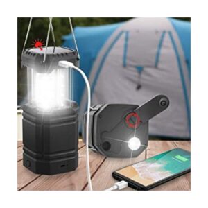 Linterna solar de camping con manivela de mano de gran_1