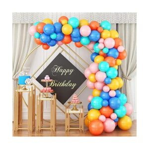 Kit de arco de globos 87 piezas de guirnalda de globos de