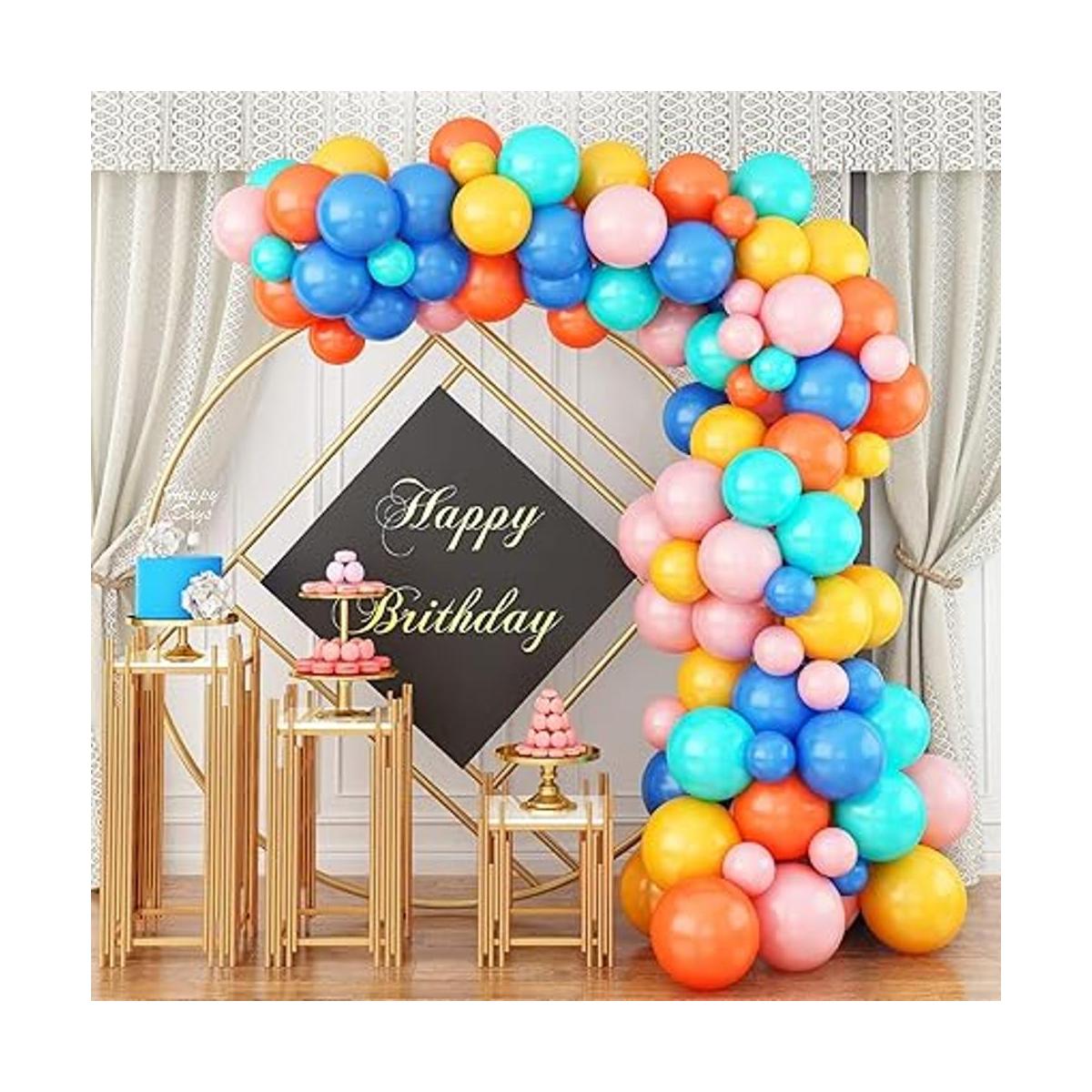 Kit de arco de globos 87 piezas de guirnalda de globos de
