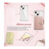 MPlateau Cartera de piel sintética con bolsillo con_4