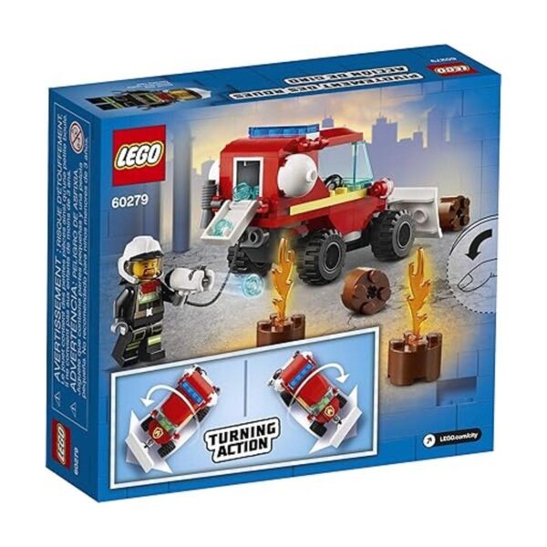 LEGO Kit de construcción de camión de peligro de incendios_5
