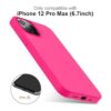 Funda de silicón para iPhone 12 de 6.1 pulgadas e iPhone_5