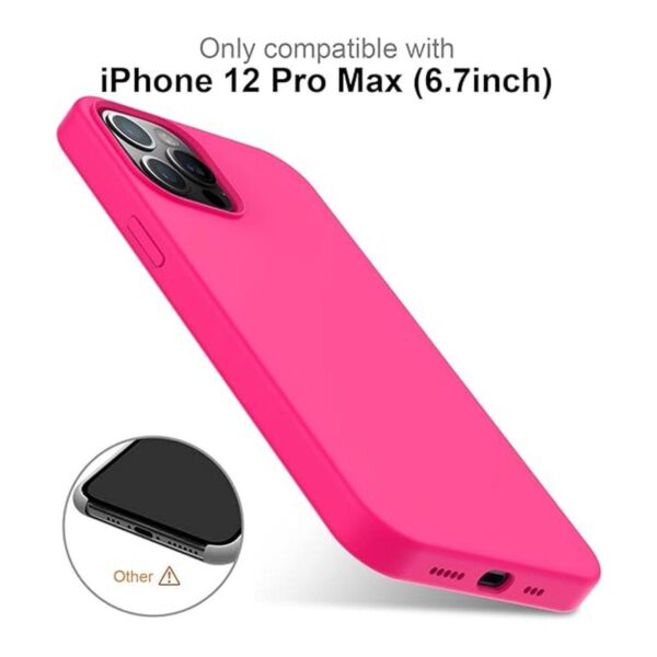 Funda de silicón para iPhone 12 de 6.1 pulgadas e iPhone_5