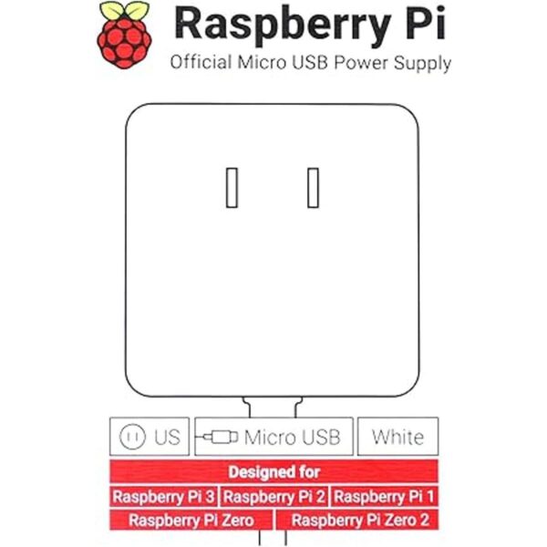 KidsRobot Raspberry Pi Adaptador de fuente de_2