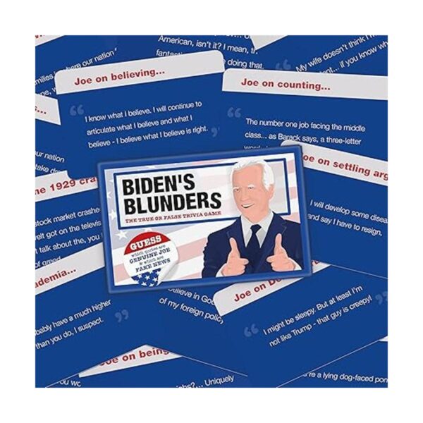 Bubblegum Stuff Bidens Blunders The Card Game Juego de_4