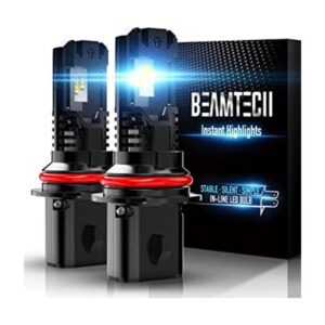 BEAMTECH Bombilla LED 9007 reemplazo halógeno HB5 12000_1