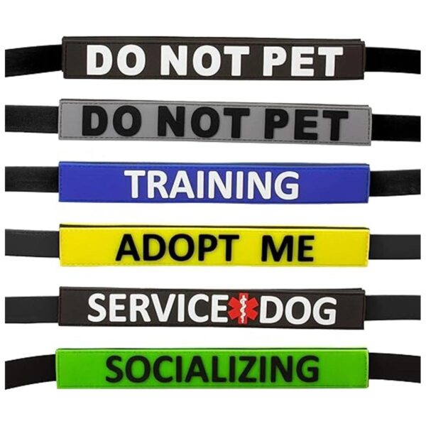 Tacticollar Mangas de correa para perro Do Not Pet Adopt_5