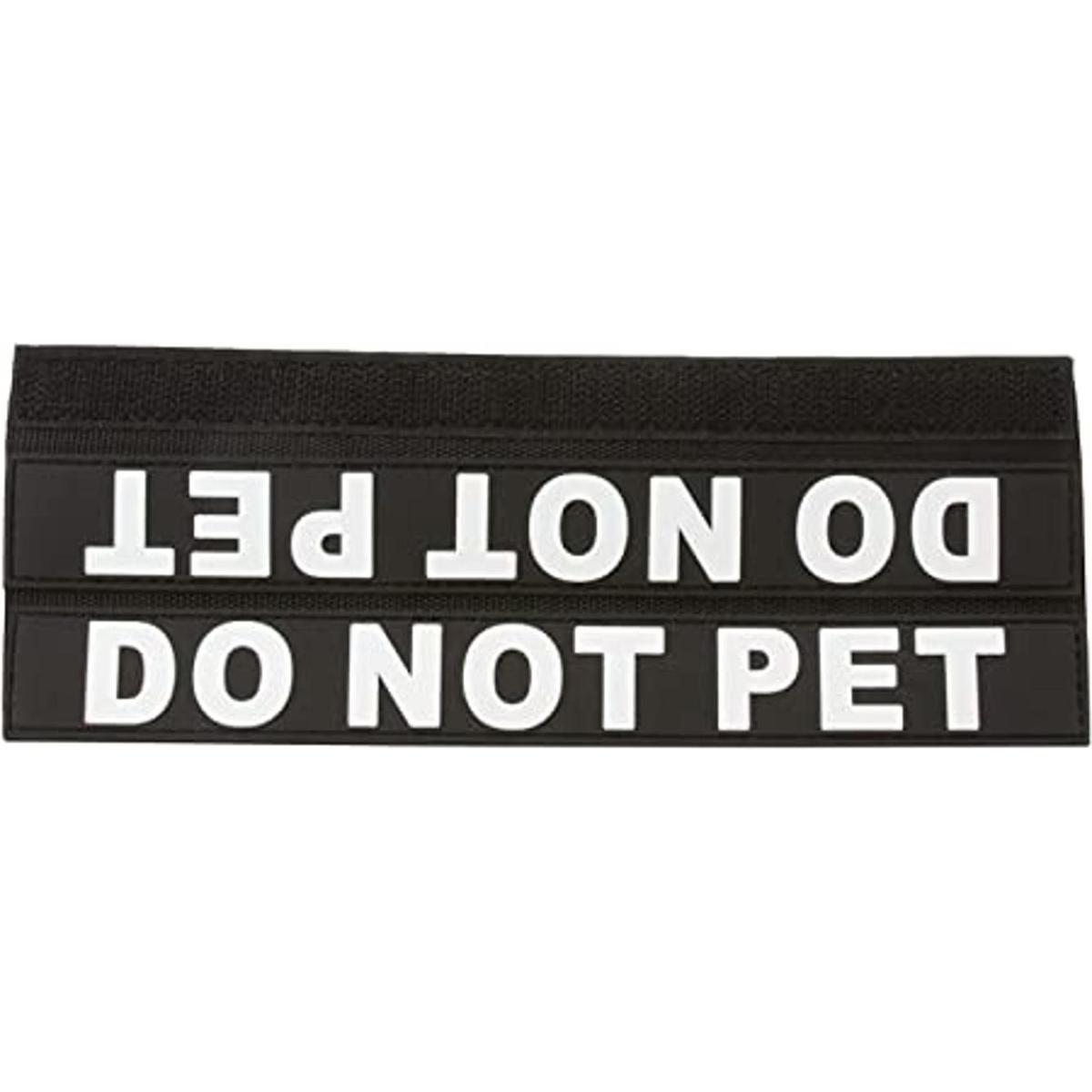 Tacticollar Mangas de correa para perro Do Not Pet Adopt