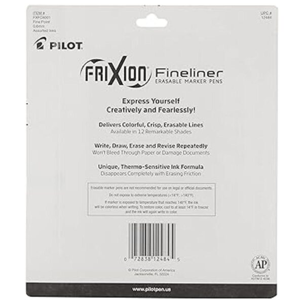 PILOT FriXion Fineliner rotuladores de punta fina con_2