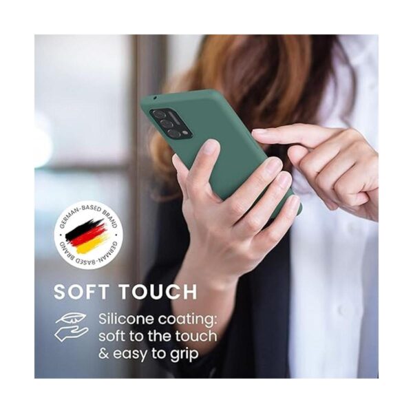 kwmobile Funda de silicona TPU compatible con OnePlus Nord_4