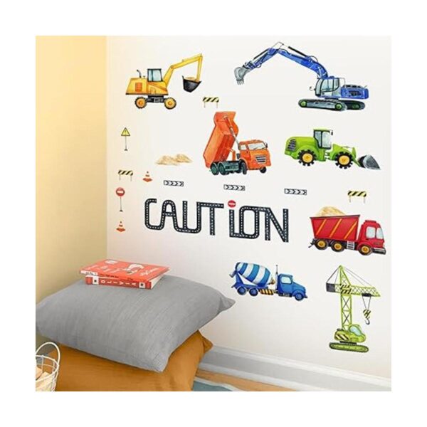 Mfault Calcomanías de pared para vehículos de precaución