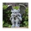 OwMell Estatua de gárgola para jardín estatua de_1