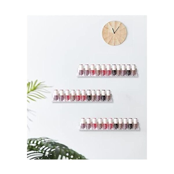 LikeU Estante para esmalte de uñas estante para montaje