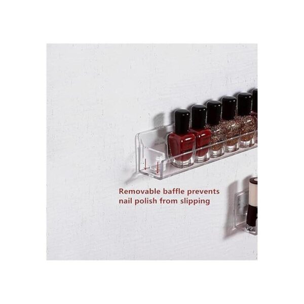 LikeU Estante para esmalte de uñas estante para montaje