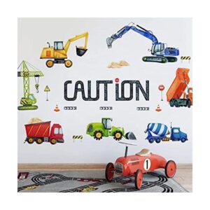 Mfault Calcomanías de pared para vehículos de precaución