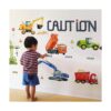 Mfault Calcomanías de pared para vehículos de precaución