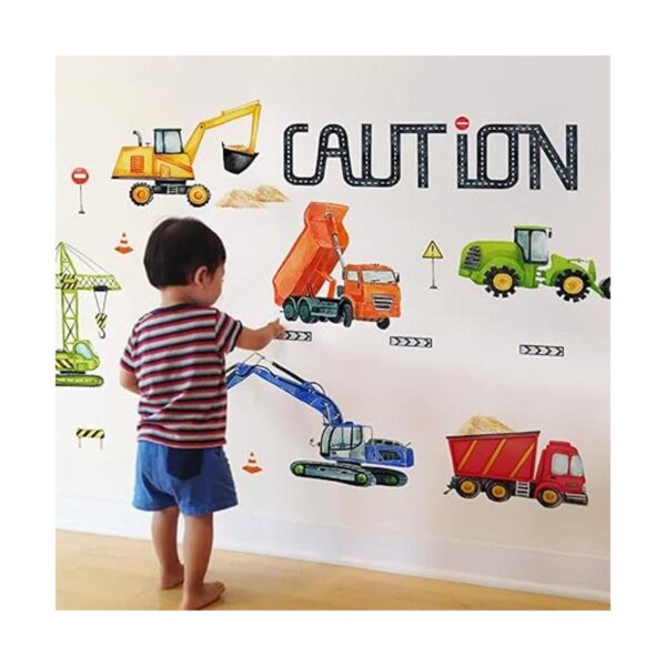Mfault Calcomanías de pared para vehículos de precaución