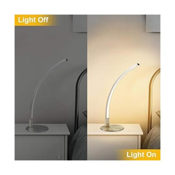 DLLT Curved LED Table Lamp 2835 LED Chips Modern Small