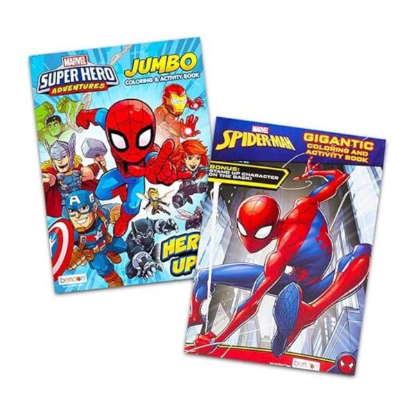 Marvel Spiderman Ultimate Juego de libro para colorear 3_2