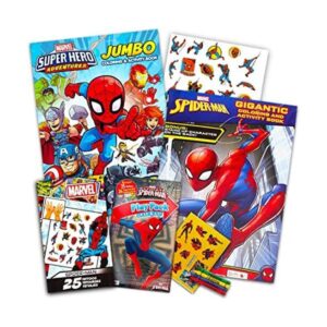 Marvel Spiderman Ultimate Juego de libro para colorear 3_1