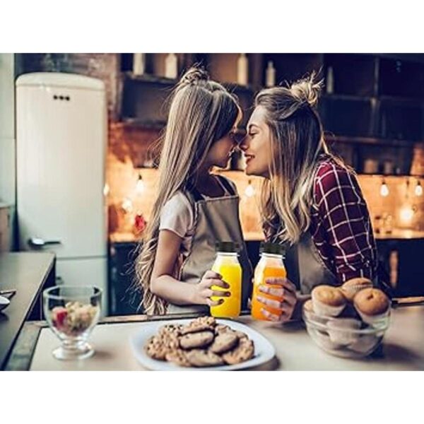 8 botellas de jugo de plástico de 8 onzas botellas de