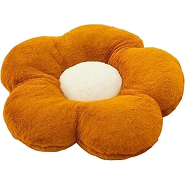 Lindo cojín de flores de felpa almohada casual cómoda_1