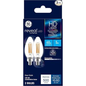 GE Reveal Bombillas LED decorativas 5 vatios_1