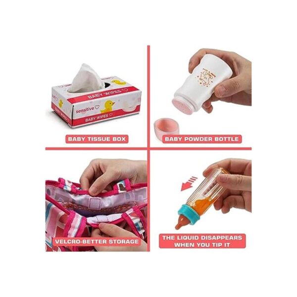 Paquete de 14 accesorios para muñecas de bebé juego de_3