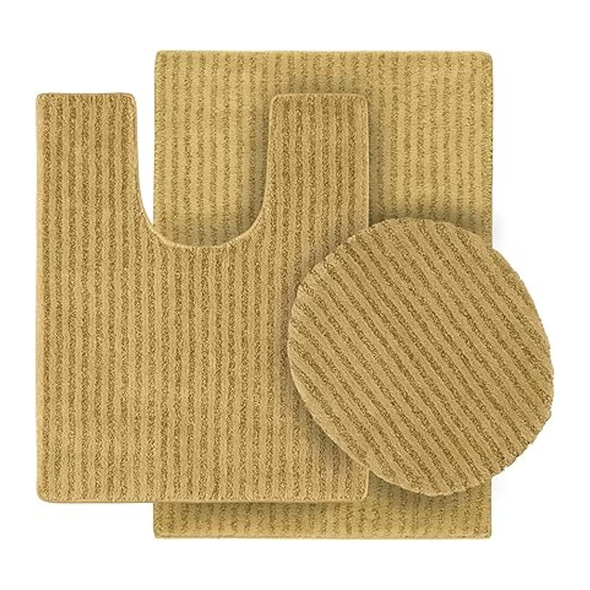Garland Rug Sheridan Set de 2 tapetes para baño de Nylon
