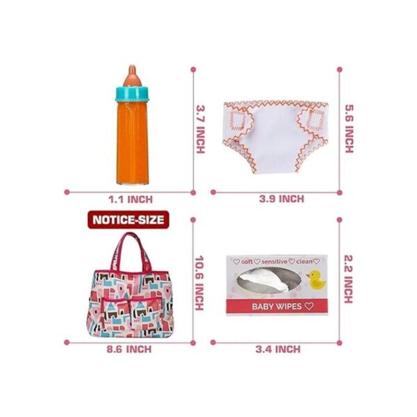 Paquete de 14 accesorios para muñecas de bebé juego de_5