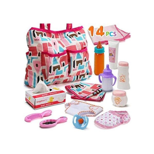 Paquete de 14 accesorios para muñecas de bebé juego de_1