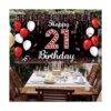 Fondo de pancarta de decoración de cumpleaños 21_5