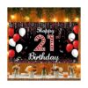 Fondo de pancarta de decoración de cumpleaños 21_4