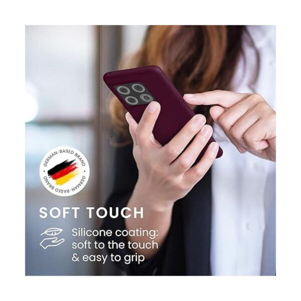 kwmobile Funda de silicona TPU compatible con OnePlus 10_2