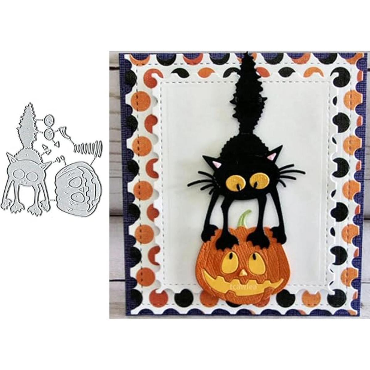 SudsWH Preciosos troqueles de metal de calabaza para