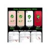 Coralogo Funda de gato de color para iPhone SE_2