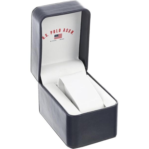 U.S. Polo Assn. Reloj deportivo con malla de goma color_3