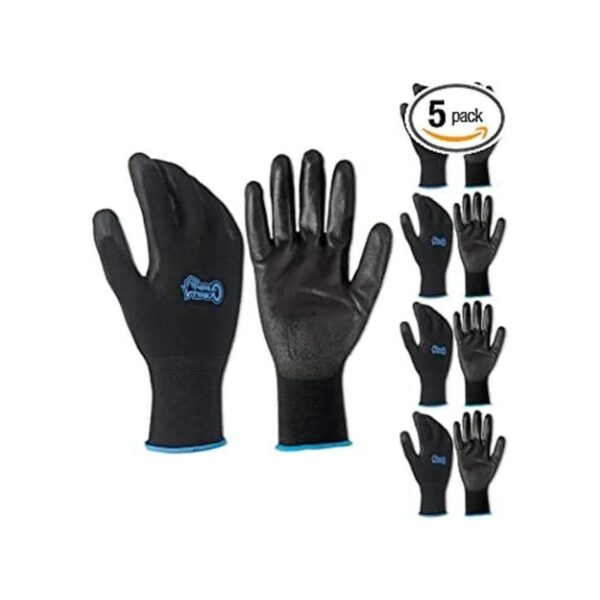 Paquete de 5 guantes Gorilla Grip L