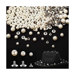 400 perlas para decoración de ropa tamaño mixto que