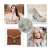 400 perlas para decoración de ropa tamaño mixto que