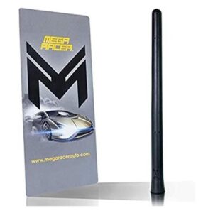 Mega Racer Antena de camión doblado compatible con AMFM_1